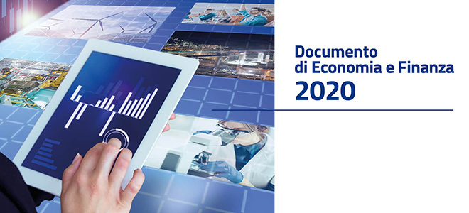 documento di economia e finanza 2020